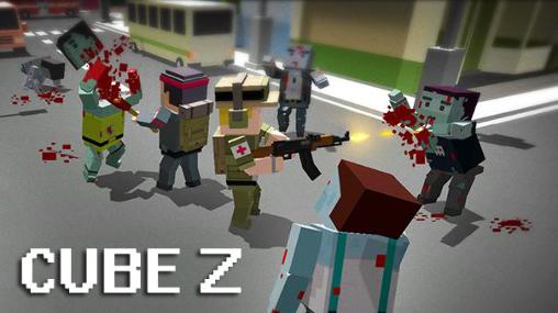 Full version of Android Zombie game apk Cube Z: Pixel zombies for tablet and phone.