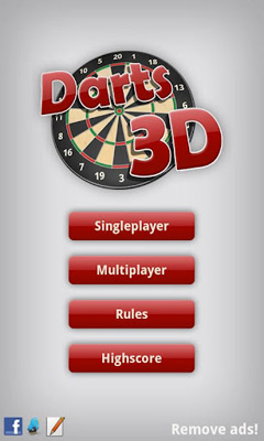 Full version of Android Sports game apk Darts 3D for tablet and phone.