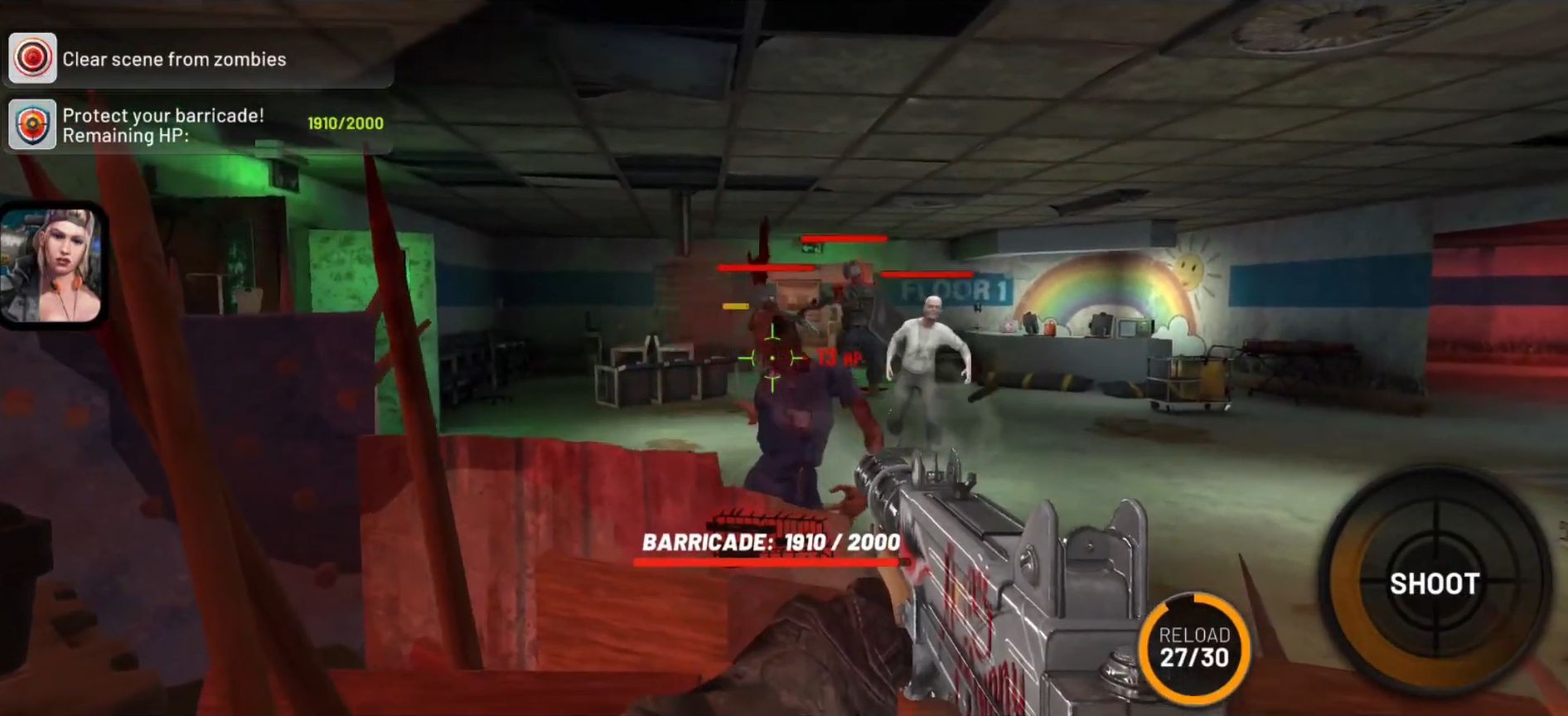 Full version of Android apk app Deadlander: FPS Zombie Game for tablet and phone.
