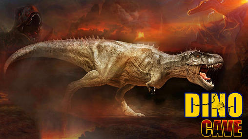 Full version of Android First-person shooter game apk Dino cave for tablet and phone.