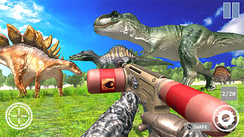 Full version of Android apk app Dinosaur hunter 2 for tablet and phone.