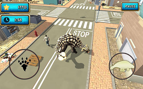 Full version of Android apk app Dinosaur simulator 2: Dino city for tablet and phone.