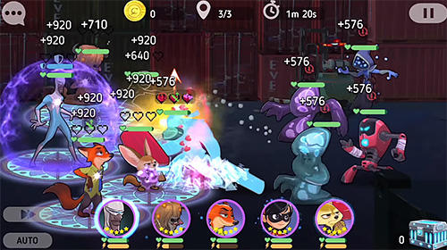 Full version of Android apk app Disney heroes: Battle mode for tablet and phone.