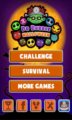 Full version of Android Logic game apk Doctor Bubble Halloween for tablet and phone.