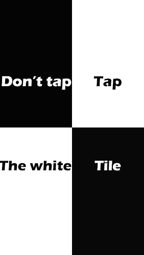 Download Don't tap the white tile Android free game.