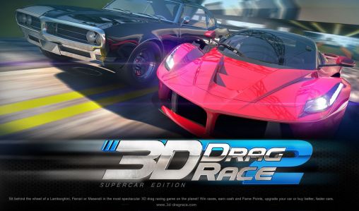 Download Drag race 3D 2: Supercar edition Android free game.