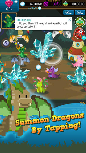 Full version of Android apk app Dragon keepers: Fantasy clicker game for tablet and phone.