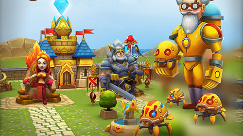 Full version of Android apk app Dragon lords 3D strategy for tablet and phone.