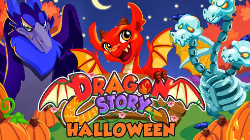 Download Dragon story: Halloween Android free game.