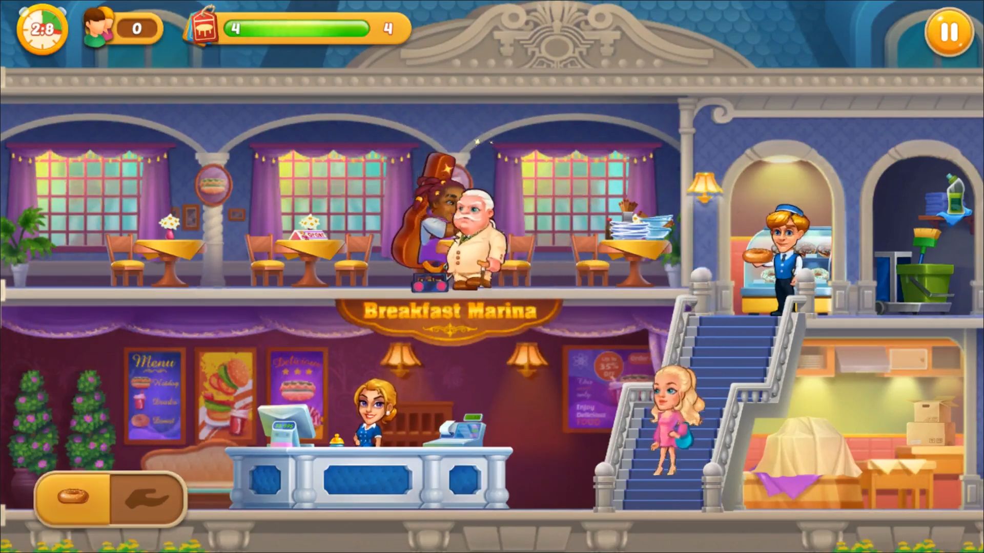 Full version of Android apk app Dream Restaurant - Hotel games for tablet and phone.