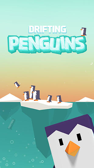 Full version of Android Touchscreen game apk Drifting penguins for tablet and phone.