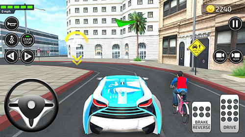 Full version of Android apk app Driving academy: Car school driver simulator 2019 for tablet and phone.