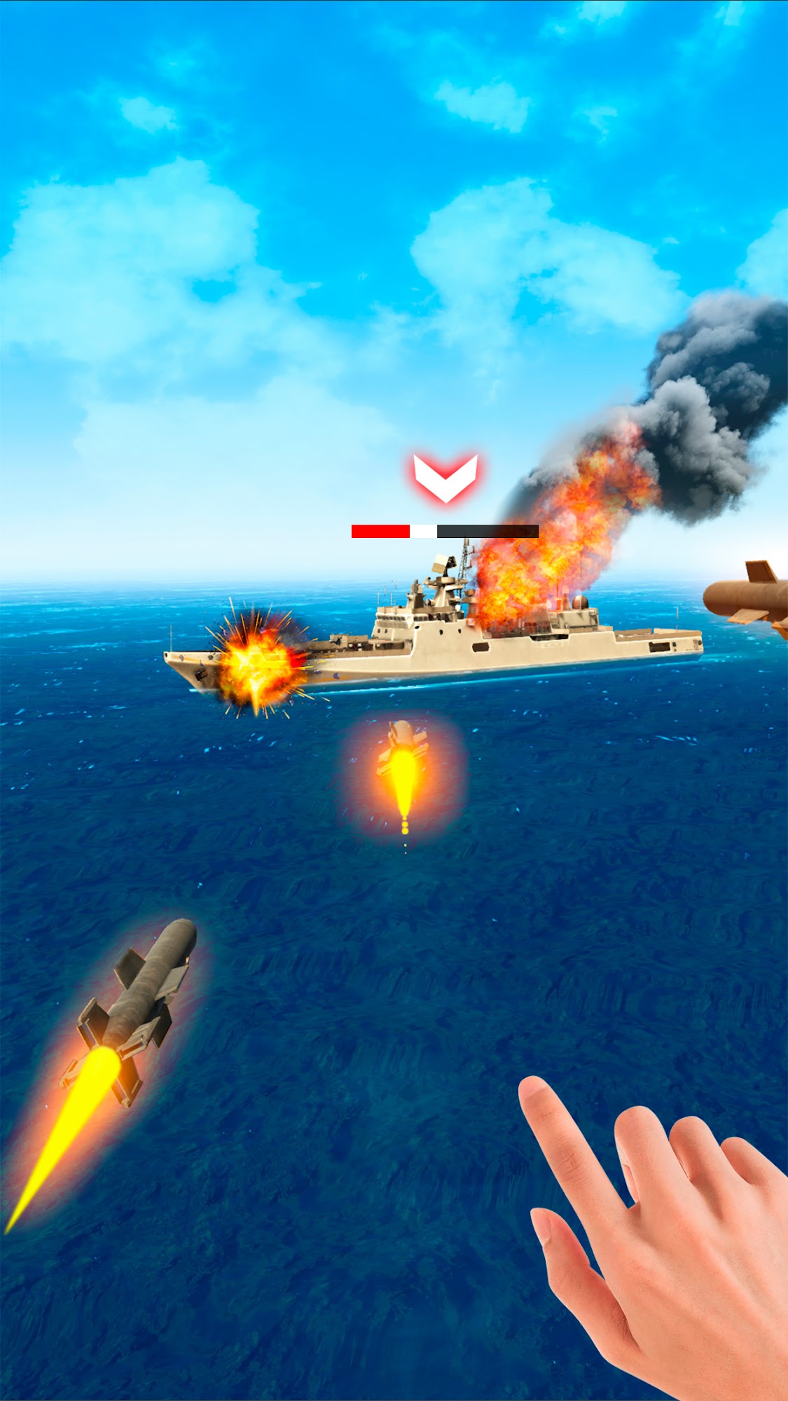 Full version of Android apk app Drone Attack 3D: Sea Warfare for tablet and phone.