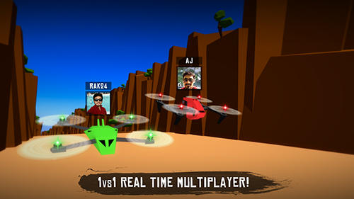 Full version of Android apk app Drone racer: Canyons for tablet and phone.