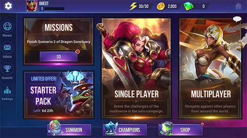 Full version of Android apk app Dungeon hunter champions for tablet and phone.