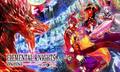 Full version of Android Action game apk Elemental Knights Online RED for tablet and phone.