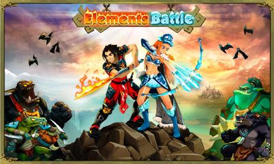 Full version of Android RPG game apk Elements Battle for tablet and phone.