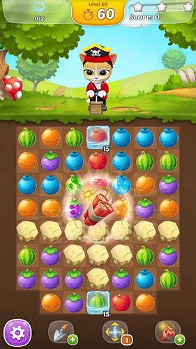 Full version of Android apk app Emma the cat: Fruit mania for tablet and phone.