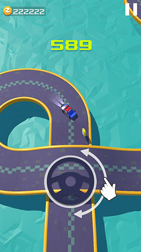 Full version of Android apk app Endless highway: Finger driver for tablet and phone.