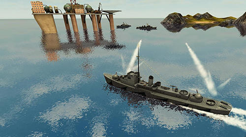 Full version of Android apk app Enemy waters: Submarine and warship battles for tablet and phone.