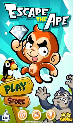 Full version of Android Arcade game apk Escape The Ape for tablet and phone.