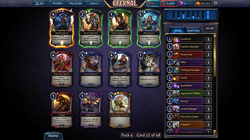 Full version of Android apk app Eternal: Card game for tablet and phone.