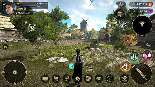Full version of Android apk app Evil lands: Online action RPG for tablet and phone.