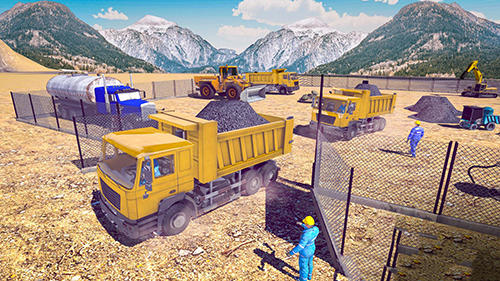 Full version of Android apk app Excavator digging: Road construction simulator 3D for tablet and phone.