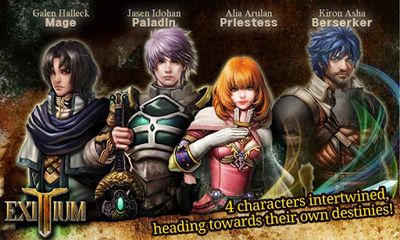Full version of Android RPG game apk Exitium for tablet and phone.