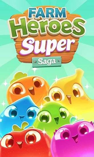 Full version of Android Match 3 game apk Farm heroes: Super saga for tablet and phone.