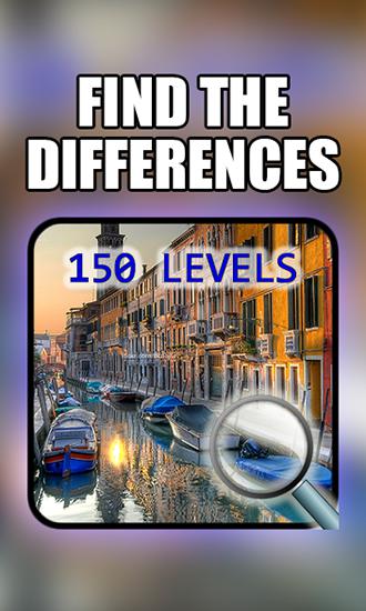 Full version of Android Puzzle game apk Find the differences: 150 levels for tablet and phone.