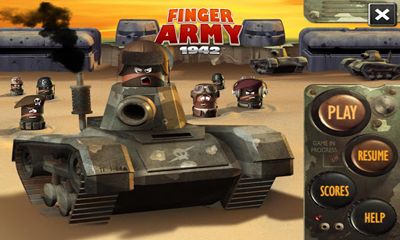 Full version of Android apk Finger Army 1942 for tablet and phone.