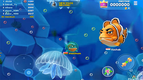 Full version of Android apk app Fish now: Online io game and PvP battle for tablet and phone.
