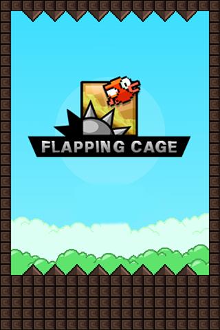 Download Flapping cage: Avoid spikes Android free game.