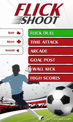 Full version of Android Sports game apk Flick Shoot for tablet and phone.