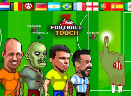 Download Football touch Z Android free game.