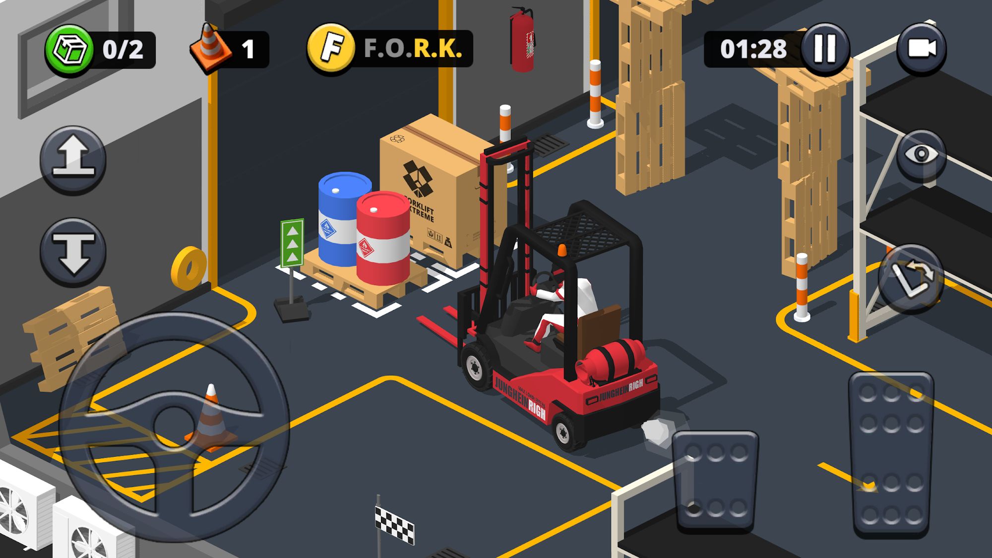 Full version of Android apk app Forklift Extreme Simulator for tablet and phone.