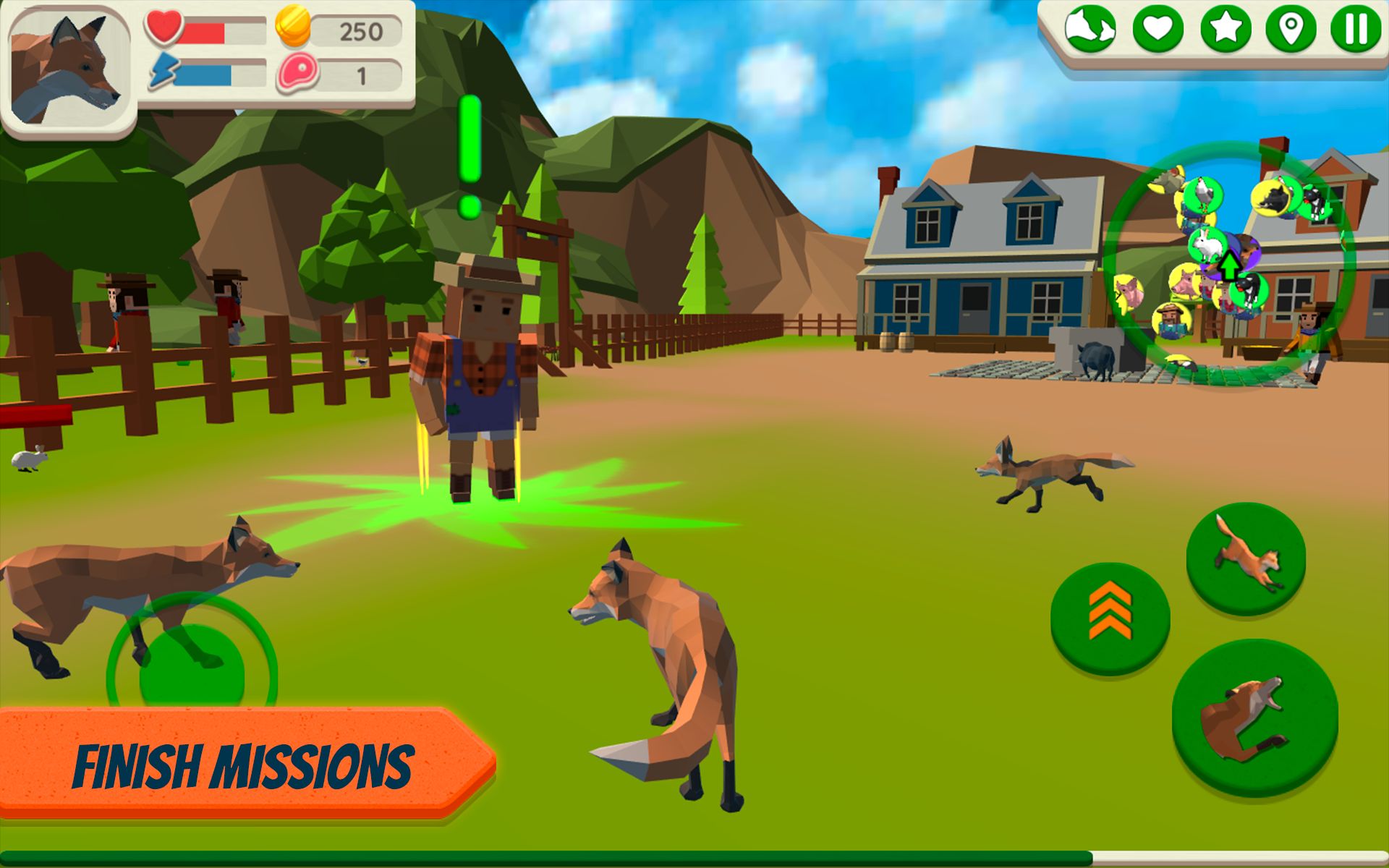 Full version of Android apk app Fox Family - Animal Simulator for tablet and phone.