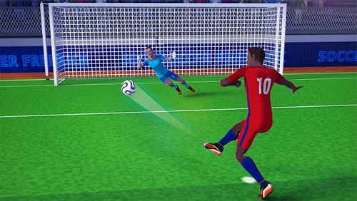 Full version of Android apk app Freekick champion: Soccer world cup for tablet and phone.