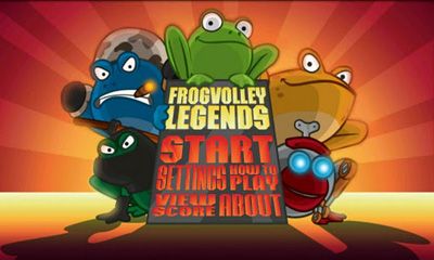 Full version of Android Sports game apk Frog Volley beta for tablet and phone.