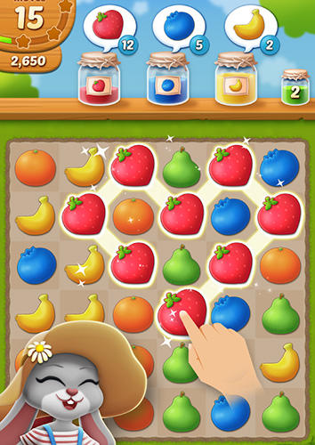 Full version of Android apk app Fruit jam: Puzzle garden for tablet and phone.