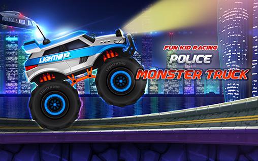 Full version of Android Hill racing game apk Fun kid racing: Police monster truck for tablet and phone.