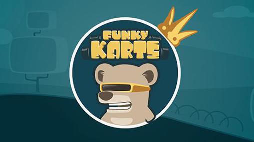 Download Funky karts Android free game.