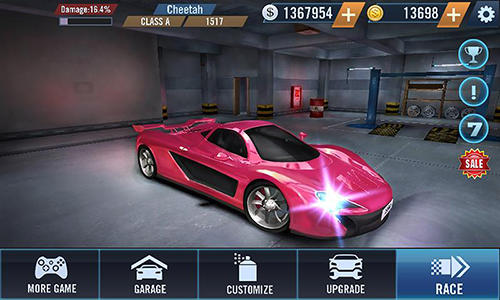 Full version of Android apk app Furious car racing for tablet and phone.