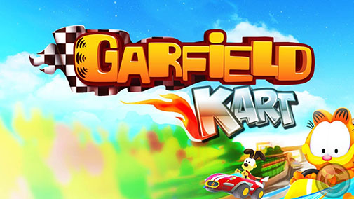 Download Garfield kart Android free game.