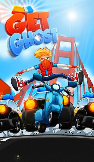 Download Get Ghost! Stunt bike runner Android free game.