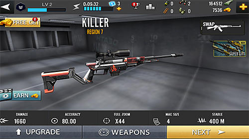 Full version of Android apk app Ghost sniper shooter: Contract killer for tablet and phone.