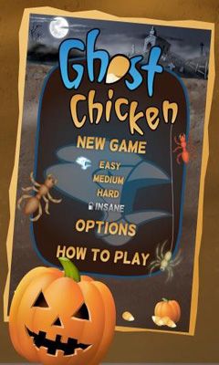 Full version of Android Arcade game apk Ghost Chicken for tablet and phone.