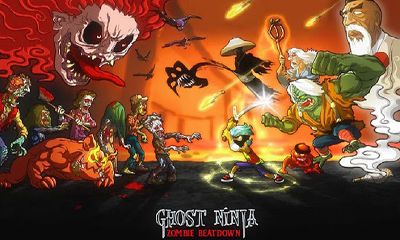 Full version of Android Action game apk Ghost Ninja: Zombie Beatdown for tablet and phone.