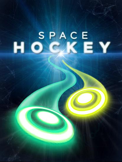 Full version of Android Multiplayer game apk Glow air space hockey for tablet and phone.